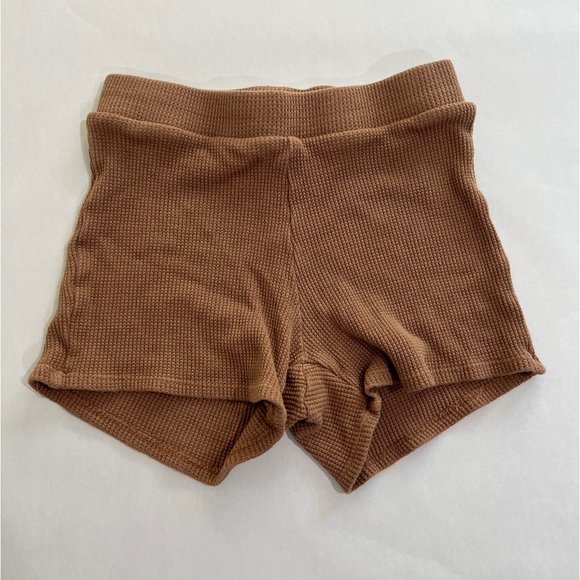 Frankie's Bikinis Pants - Frankie’s Bikinis Oliver Shorts in Camel Brown